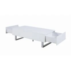 2-drawer Coffee Table High Glossy White -Baxton Acme Shop c25aff89 d4db 4cbe afe7 edd972100929