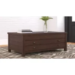 Warm Brown Camiburg Lift Top Cocktail Table -Baxton Acme Shop c3f782e5 672a 46d1 a305 95c1243c8af2