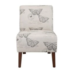 Lombard Slipper Chair Butterfly -Baxton Acme Shop c5fc8c4d 7a3e 4c83 88d5 b7414354d726