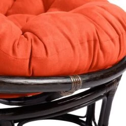 Bali 42-inch Papasan Chair With Microsuede Cushion - Spice 37 Bali 42-inch Papasan Chair With Microsuede Cushion - Spice -Baxton Acme Shop c6a40631 28cd 4d0a 9c1a 11689a31f2bc