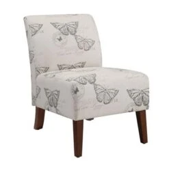 Lombard Slipper Chair Butterfly -Baxton Acme Shop c6d1131a ddd1 4ab8 958f e6d9585bfa03