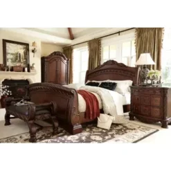 North Shore Large Upholstered Bedroom Bench -Baxton Acme Shop c7544f7d 502d 4284 bdbb 68caa049eef8