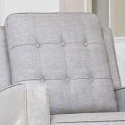 Abbyson Indio Mid Century Pushback Recliner - Charcoal -Baxton Acme Shop c7d176c8 3a71 48fa a419 3f88b76e27f4