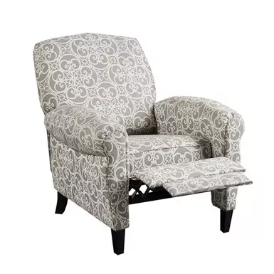 Grey Kirby Push Back Recliner 6 Grey Kirby Push Back Recliner - Image 4