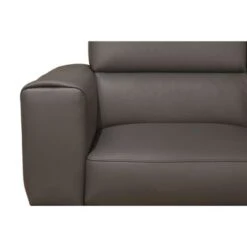 Abbyson Matilda Modern Top Grain Italian Leather Armchair - Grey -Baxton Acme Shop c819b47f 6f30 4441 90e7 3ea2eb482720