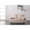 Hazen Tufted Loveseat - Beige -Baxton Acme Shop c859ddd4 66af 4583 b5f6 bfaf0839505b