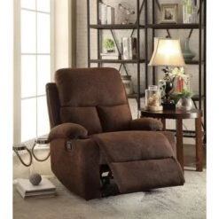 ACME Rosia Motion Recliner - Beige -Baxton Acme Shop ca563191 b19c 43a3 a8cf 1fbf0f299133