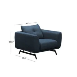 Abbyson Whitney Fabric Chair With Metal Legs - Cream -Baxton Acme Shop ca98f99d d8f0 4c4e ab85 2ef06888b8d7