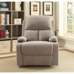 ACME Rosia Motion Recliner - Grey -Baxton Acme Shop cbe39fcf 0dfe 42e5 b6dc 193337489c9e