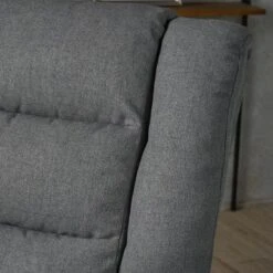 Adrianne Fabric Power Recliner Club Chair By Christopher Knight Home - Blue -Baxton Acme Shop cccfbbd9 3c68 4436 a9e6 d688520221c3