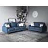 Craigmont 2 Piece Standard Living Room Set - Dark Blue -Baxton Acme Shop cd4a0907 a271 48f0 8925 0370903001b2