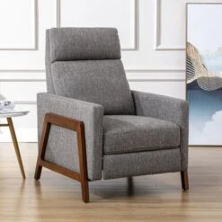 Vinton Push Back Recliner In Performance Fabric By Greyson Living - Sea Oat 25 Vinton Push Back Recliner In Performance Fabric By Greyson Living - Sea Oat -Baxton Acme Shop cdc7505a 4e60 4383 ade3 73be85c845ba