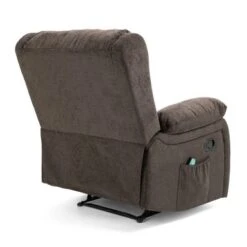 Lindale Indoor Pillow Tufted Massage Recliner By Christopher Knight Home - Black + Charcoal -Baxton Acme Shop d0c2f1ab 9f38 4d3a 8684 3456ee109980