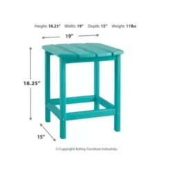 Turquoise Sundown Treasure Rectangular End Table 12 Turquoise Sundown Treasure Rectangular End Table -Baxton Acme Shop d0ca15b5 8109 4225 be2f 83abdfd8a5c1