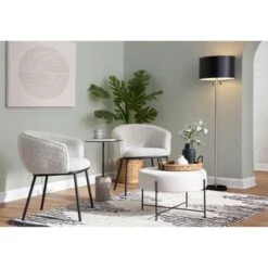 Porch & Den Kacie Upholstered Arm Chair - Cream Fabric 37 Porch & Den Kacie Upholstered Arm Chair - Cream Fabric -Baxton Acme Shop d24567c4 727c 4674 be77 f7cea77bbc88