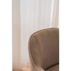 Modern Soft Teddy Fabric Accent Chair Living Room Chair - 26.26*31.3INCH - Brown -Baxton Acme Shop d2cc1d6c 81a2 4cb2 b9db 755099959f6c