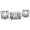 Black Tarrin Occasional Table Set (3/CN) -Baxton Acme Shop d42e6810 2612 4267 af57 f14967a64a1a