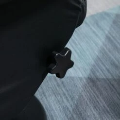 HOMCOM Recliner And Ottoman With Wrapped Base, Swivel PU Leather Reclining Chair With Footrest For Living Room - Black -Baxton Acme Shop d509b3c1 f71a 41c5 950b 588507fc8317