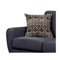Linen-Like 2 Piece Sofa And Loveseat Set - Grey -Baxton Acme Shop d8270200 a34e 4f03 8db6 8b266db99787