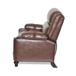 Leet Faux Leather Oversized Pushback Recliner By Christopher Knight Home - Espresso/ Dark Brown -Baxton Acme Shop d82c8ac2 b3ac 420b 92f2 8bce39879ced