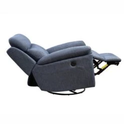 Mars Glider & Swivel Power Recliner With USB Port - Khaki -Baxton Acme Shop d9024461 8c2b 49f6 8d09 ee9b5a0275ac