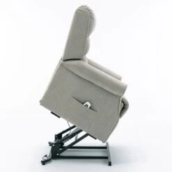 Allister Lift Chair With Massage By Greyson Living - Charcoal -Baxton Acme Shop d9d20bac 629a 47dc 9b54 0d751581bd0e