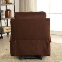 Acme Furniture Rosia Microfiber Recliner In Multicolor - Chocolate -Baxton Acme Shop d9d2d026 712d 4e7a 9cfc 7d7ed085b7d5