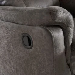 Jennette Microfiber Swivel Gliding Recliner By Christopher Knight Home - Slate -Baxton Acme Shop dedf8231 c392 4df5 b76e d6c0e12ab87e