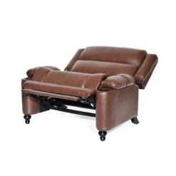 Leet Faux Leather Oversized Pushback Recliner By Christopher Knight Home - Espresso/ Dark Brown -Baxton Acme Shop def1d371 4ea6 41f6 a797 12f2771e277a