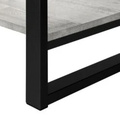 Coffee Table/ Accent/ Cocktail/ Rectangular/ Living Room/ 48"L/ Metal/ Laminate/ Grey/ Black/ Contemporary/ Modern 17 Coffee Table/ Accent/ Cocktail/ Rectangular/ Living Room/ 48"L/ Metal/ Laminate/ Grey/ Black/ Contemporary/ Modern -Baxton Acme Shop df7283ec 608e 44da 80aa f476d0d8fcee