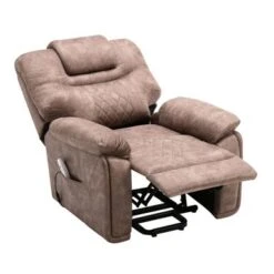 Nestfair Power Lift Recliner With Adjustable Massage And Heating System - Brown -Baxton Acme Shop dfa0a401 c613 413a 9891 1f1692f491c9
