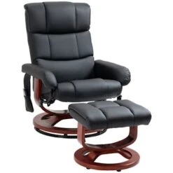 HOMCOM Recliner Chair With Ottoman, Electric Faux Leather Recliner - Grey 29 HOMCOM Recliner Chair With Ottoman, Electric Faux Leather Recliner - Grey -Baxton Acme Shop dfca84c7 5737 4ed5 a8a2 d1fee6e3e4c1