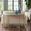 Cosette White/Gold Console Table -Baxton Acme Shop e04dcfc6 b9bd 4a52 a7b2 085a5b0b57c9