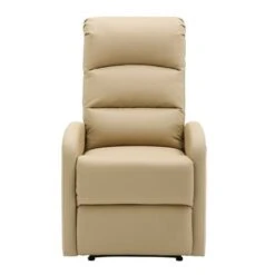 Carson Carrington Marielle Recliner Chair - Cream Fabric -Baxton Acme Shop e1ced87d b214 474d b642 0d3c3ca4dadb