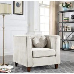 Lory Velvet Kitts Classic Chesterfield Living Room Seat-Sofa Loveseat And Chair - Green -Baxton Acme Shop e3a9e90a e7d4 4ab3 8790 5ffc09365ba9