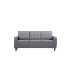 Morrigan Tufted Mid-Century 2 Piece Living Room Set Sofa & Loveseat - Light Gray -Baxton Acme Shop e73dc9cb c58a 443a 8a1e 5abdea4cb060