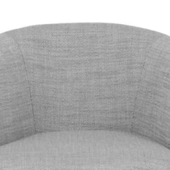 Poly And Bark Alma Swivel Lounge Chair - Crema White Boucle -Baxton Acme Shop e78c6b99 a7a9 412a 8f1e 19519837d1a8