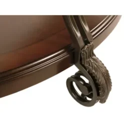 Medium Brown Nestor Sofa Table -Baxton Acme Shop e802bd24 8e0c 428b 832a d53624f5d7ab