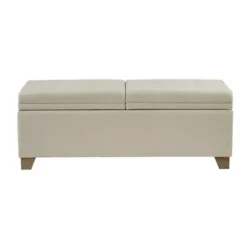Natural Ashcroft Soft Close Storage Bench -Baxton Acme Shop e9727dbe 4542 43eb bd33 11ea7259357d