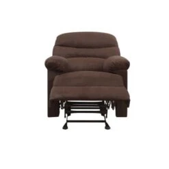 Copper Grove Brettenham Plush Chocolate Microfiber Recliner Chair - Chocolate -Baxton Acme Shop e97aade0 519a 4127 a1c2 e1e9c0aa96a3