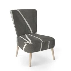 Designart "Minimalist Graphics II" Upholstered Transitional Accent Chair - Arm Chair - Slipper Chair -Baxton Acme Shop eaaa474d 56c3 495e a548 0546119d705c
