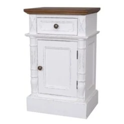 International Caravan Ashbury 1-Drawer Accent Table - Antique White/Black 11 International Caravan Ashbury 1-Drawer Accent Table - Antique White/Black -Baxton Acme Shop eb81faa3 6ef1 4844 be86 a84750ae1b3c