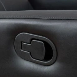 Samedi PU Leather Recliner Club Chair By Christopher Knight Home - Black -Baxton Acme Shop eb8ed9e7 1bcb 441c 8aaa 6d102882a3d5