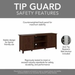 Key West TV Stand With Coffee Table And End Tables By Bush Furniture - Washed Gray -Baxton Acme Shop ed7f8aa8 bfed 4ae8 9406 a539819d0bbf