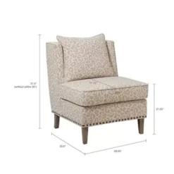 Multi Dexter Armless Shelter Chair -Baxton Acme Shop edf04452 6cb3 4ed4 9708 ce9a782ae09e