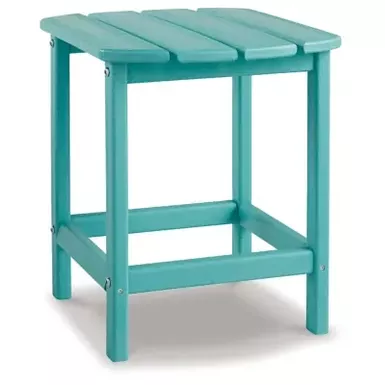Turquoise Sundown Treasure Rectangular End Table 3 Turquoise Sundown Treasure Rectangular End Table