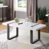 Contemporary White/Black Coffee Table -Baxton Acme Shop eeb7a26f 2165 420d 8593 6a6aab5fb760
