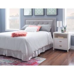 Pervis End Table White -Baxton Acme Shop ef610fff 691c 45a1 9c6e d6fdb6fb0929