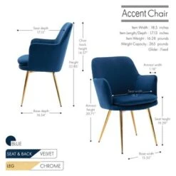 Porthos Home Gemma Velvet And Goldtone Metal Accent Chair - Pink -Baxton Acme Shop f1fa1604 ed47 40d6 b07b 82d9cf18468d