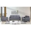 Harrad Tufted Mid-Century 3 Piece Living Room Set - Dark Gray -Baxton Acme Shop f3335b32 36dd 4122 9458 52b5bacf80da